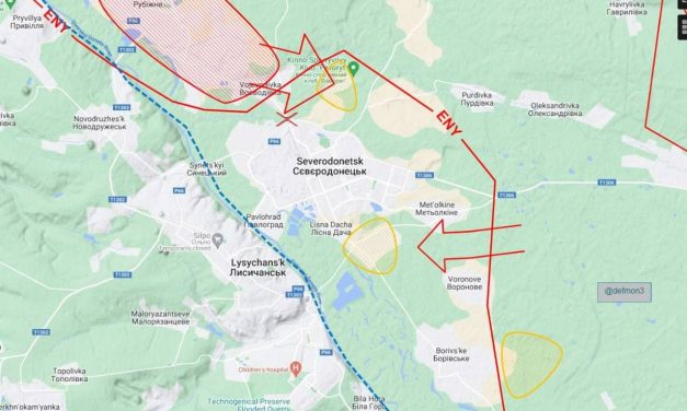 Assalto a Severodonetsk da parte delle truppe russe e LPR