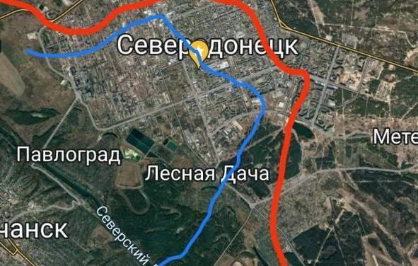 Situazione a Severodonetsk