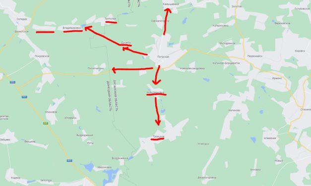 Il villaggio di Troitskoye è stato preso dai russi