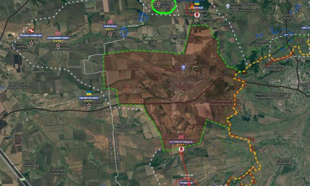 le truppe russe sono entrate a Viktorovka