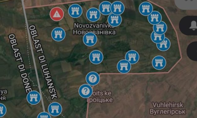 Popasna  altra decisa avanzata russa