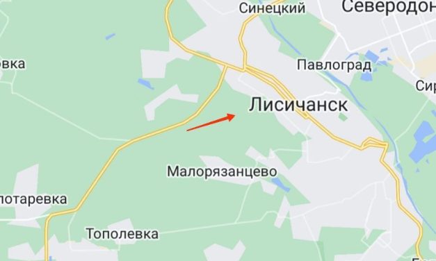 sobborgo di Lisichansk.